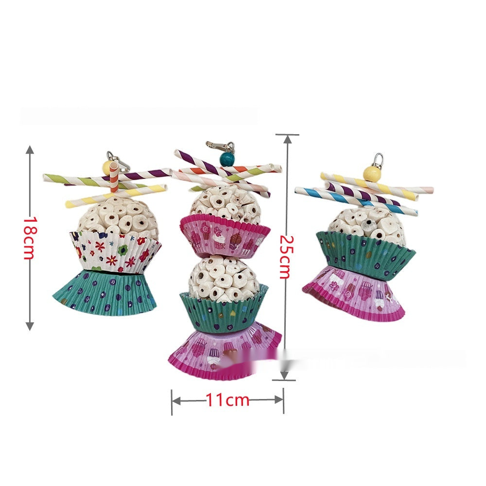 Cupcake shredding toy