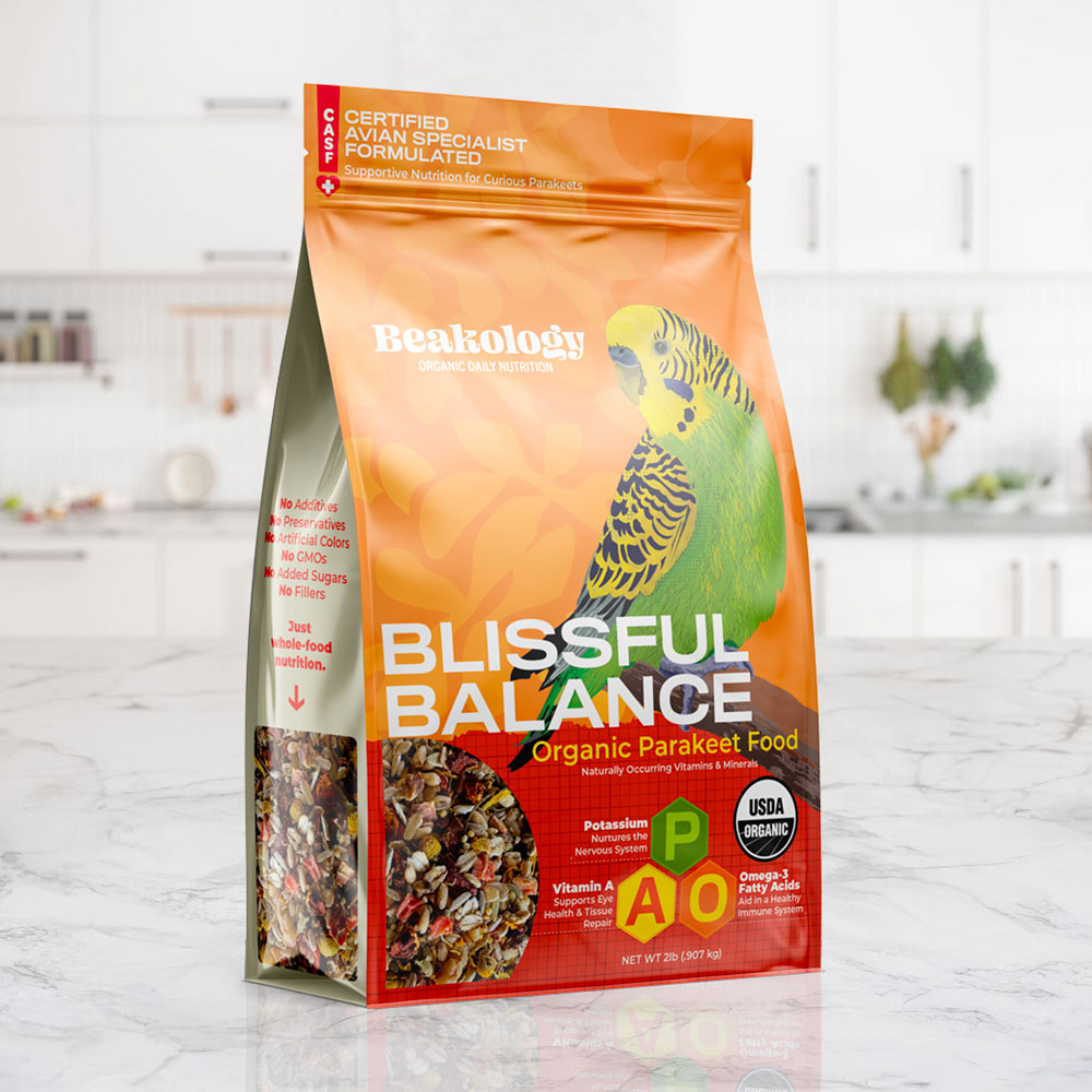 Blissful Balance Organic Parrot Food