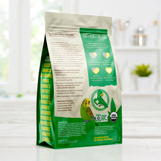 Essential Energy Organic Parrot Food