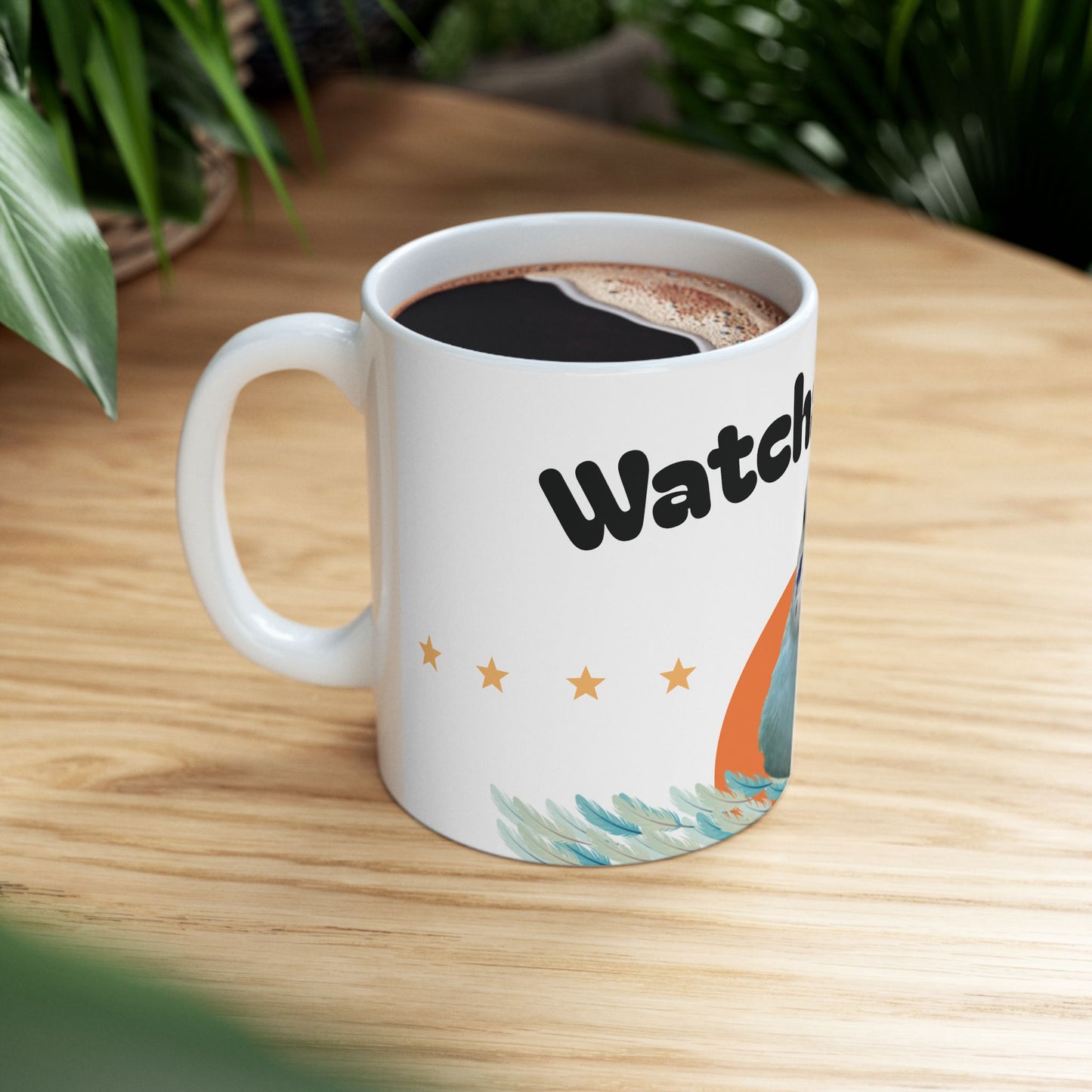 Mini Budgie Mug "Can be Customized"