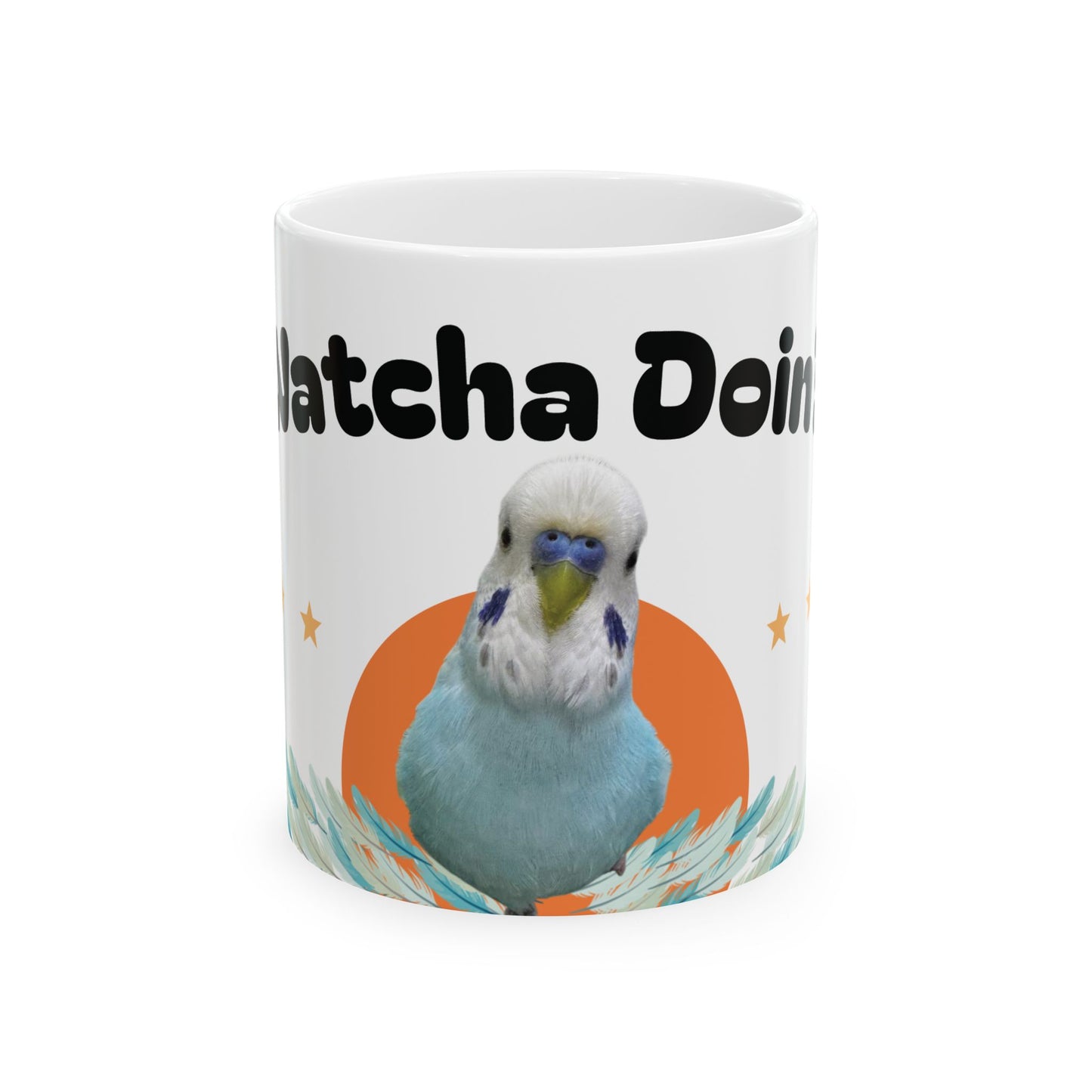 Mini Budgie Mug "Can be Customized"