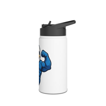 Mini Muscles Stainless Steel Water Bottle