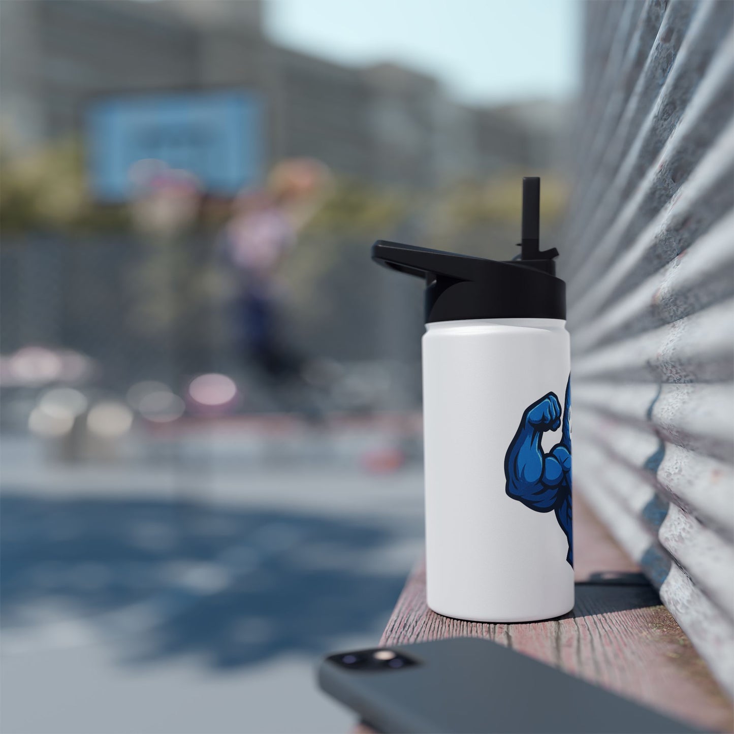 Mini Muscles Stainless Steel Water Bottle