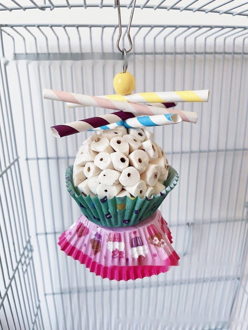 Cupcake shredding toy