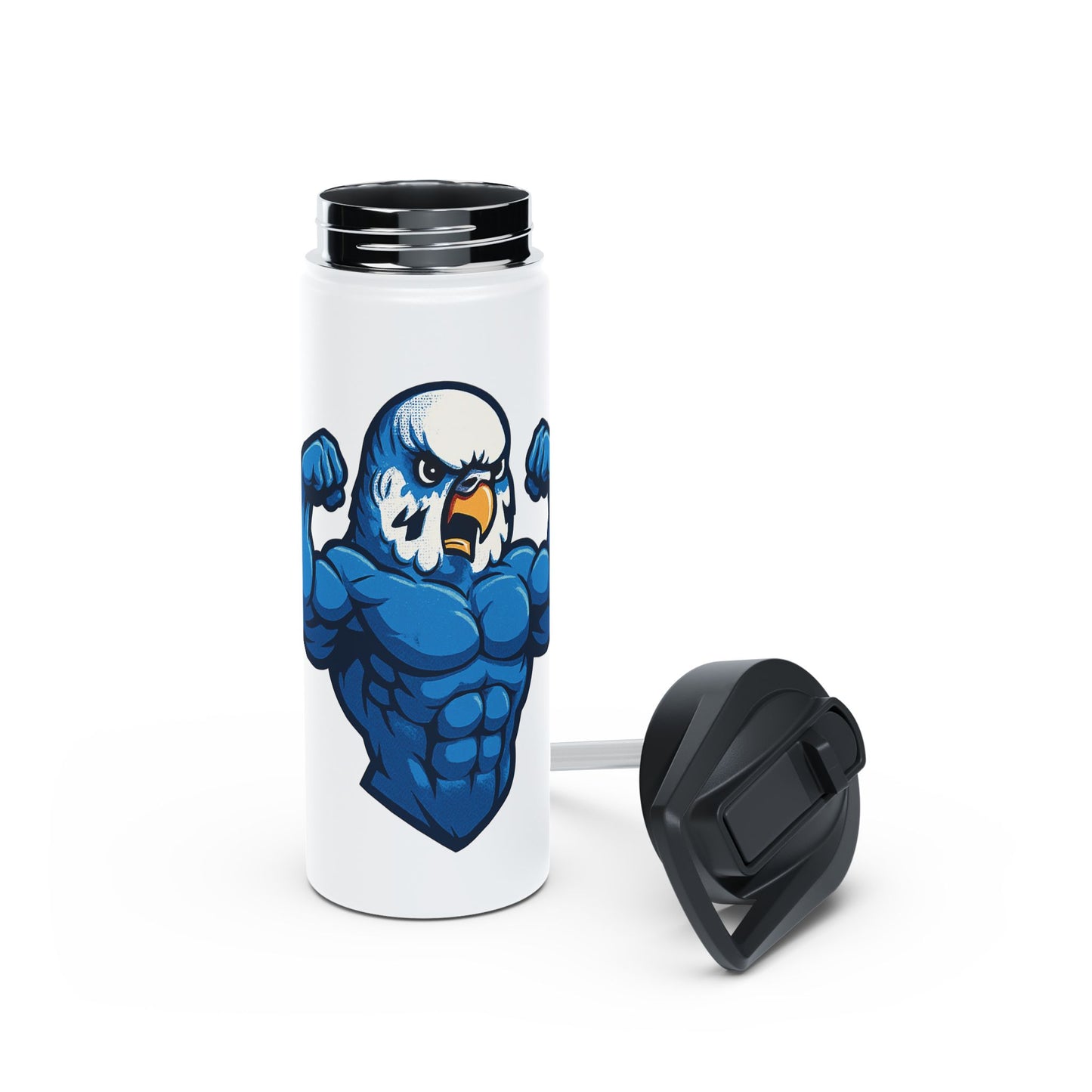 Mini Muscles Stainless Steel Water Bottle