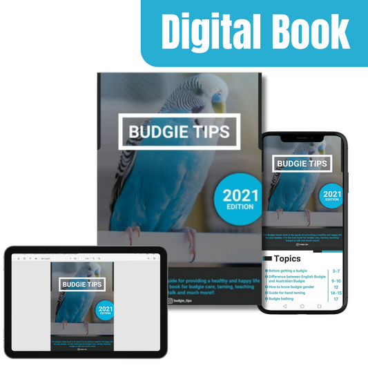 Budgie tips digital book (Part1), 2021 edition (instant download)