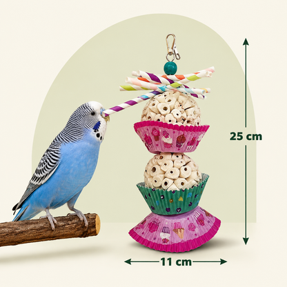 Cupcake shredding toy